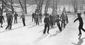 My Green Double Bladed Ice Skates shares a nostalgic Anchorage story of grade school, homemade ice rinks, and first glides on winter ice.