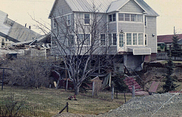quake damage 1964 anchorage