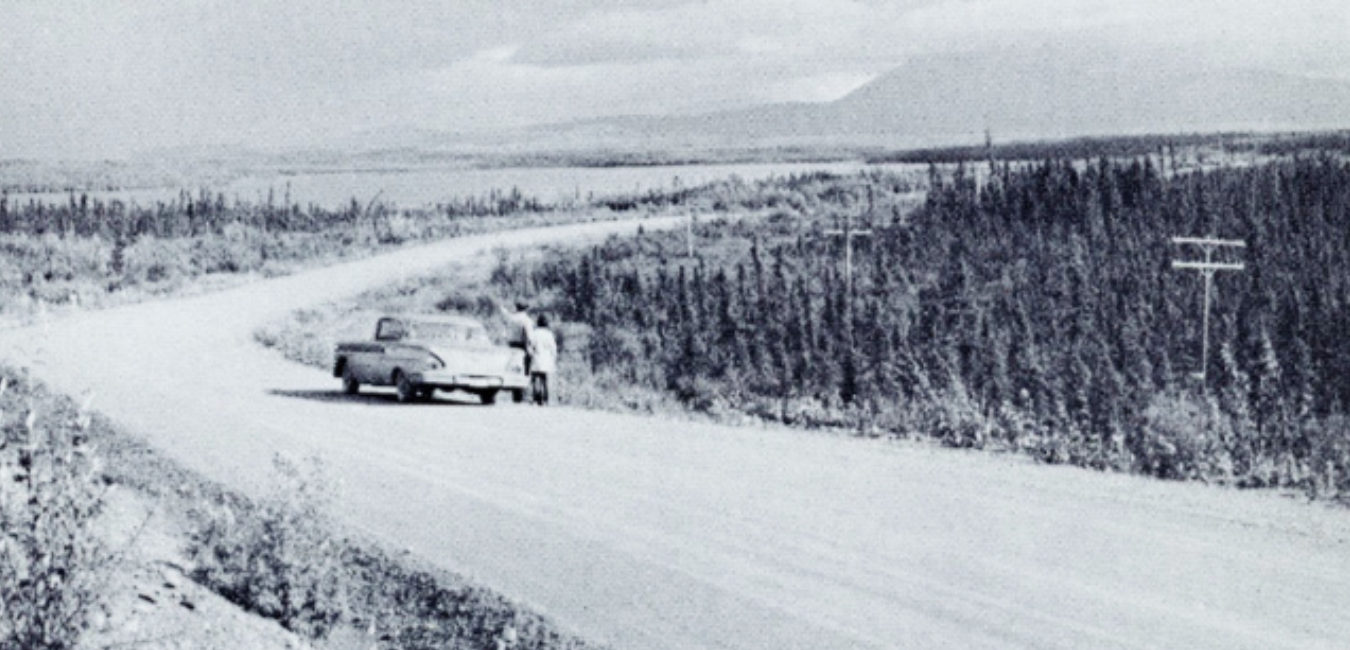 alaska highway circa 1961