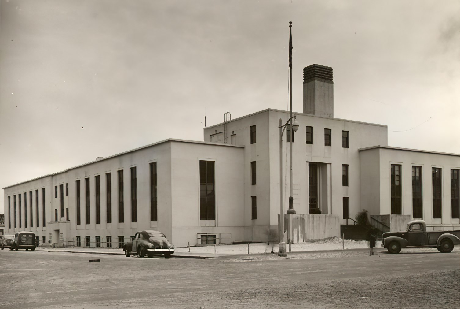 old federal building in anchorage