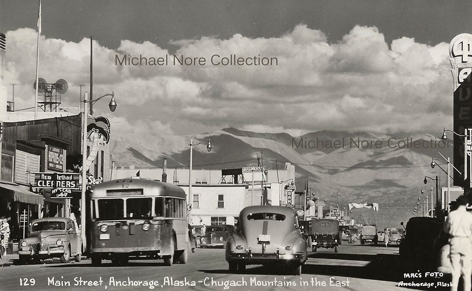 anchorage main street 1957