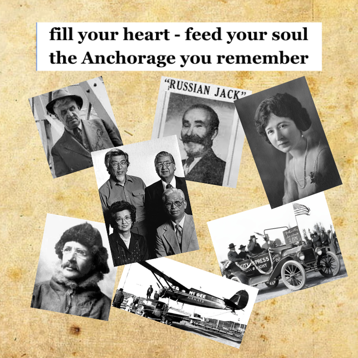 Meet the men and women who came to the mouth of Ship Creek to be a part of Anchorage, Alaska. anchorage pioneers