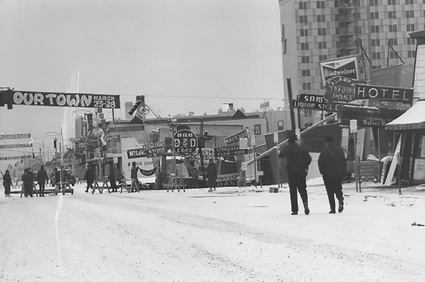 1964 quake destruction downtown