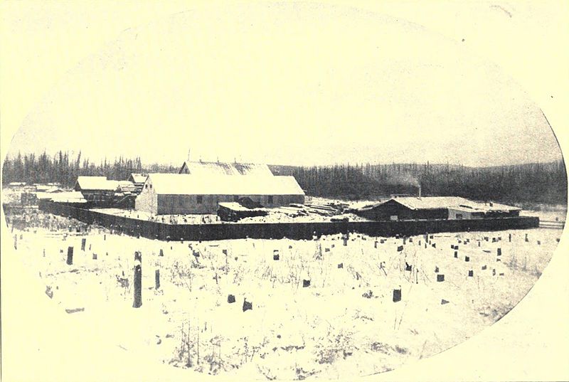 The beginning in 1903 when Fairbanks, Alaska, was just a camp. first fairbanks camp 1903