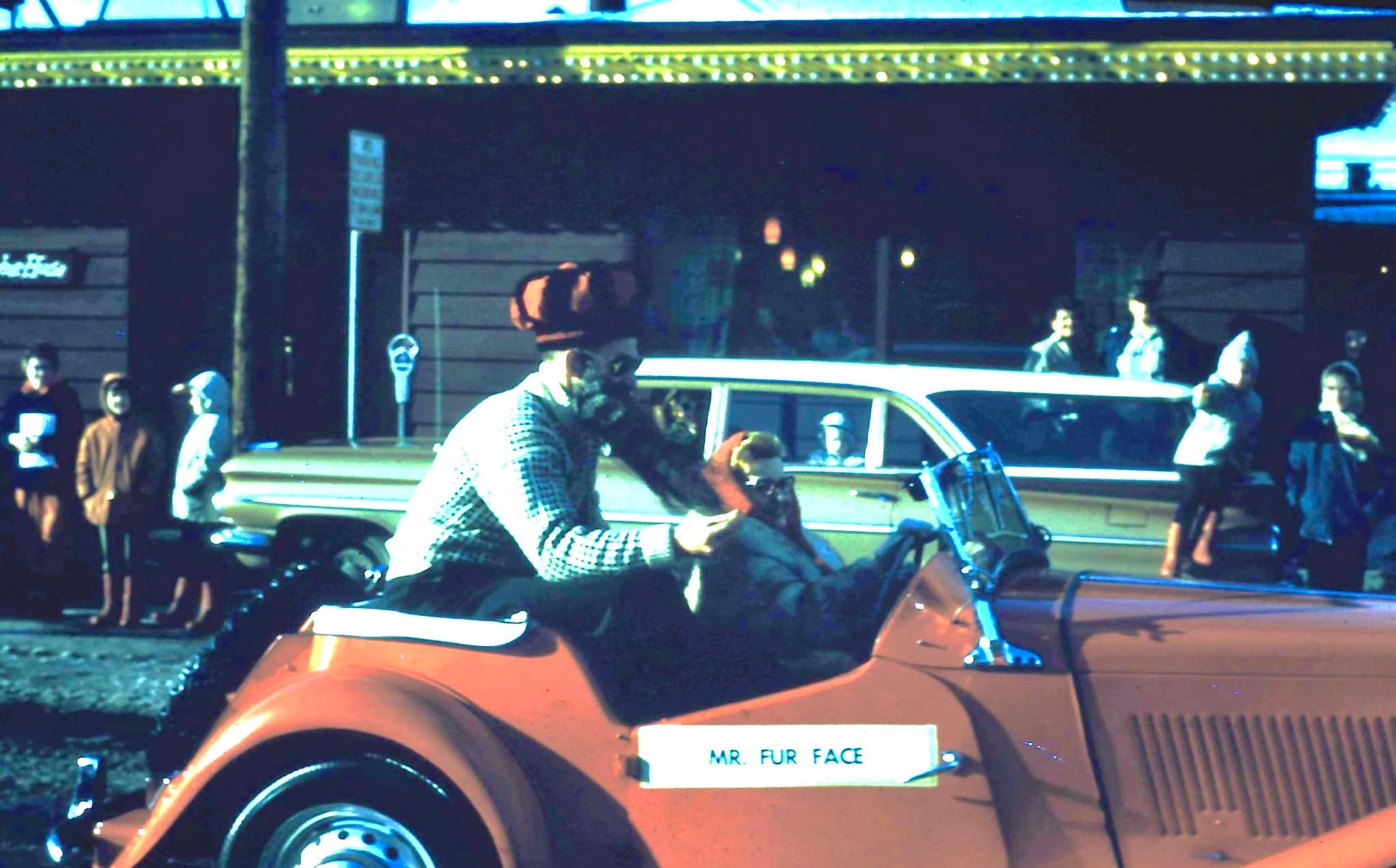 Fur Rendezvous, Mr. Fur Face winner in 1963 or 64. anchorage alaska winter parade