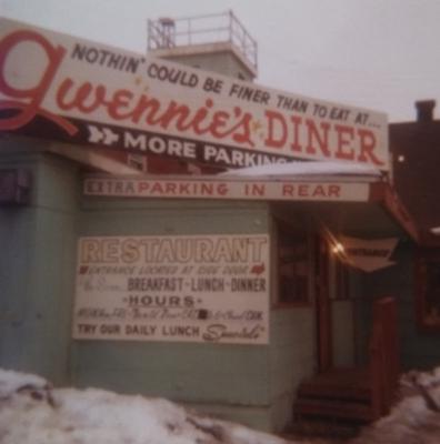 The first restaurant created by Gwennie in Anchorage, Alaska. gwennies diner