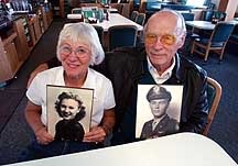 Owners of the Lucky Wishbone Peggy and George Brown