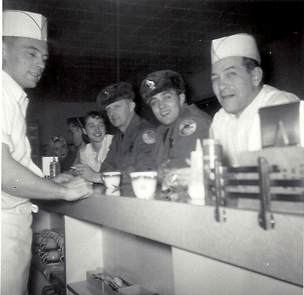 All smiles for great food and company in Anchorage. Happy customers at the Lucky Wishbone.