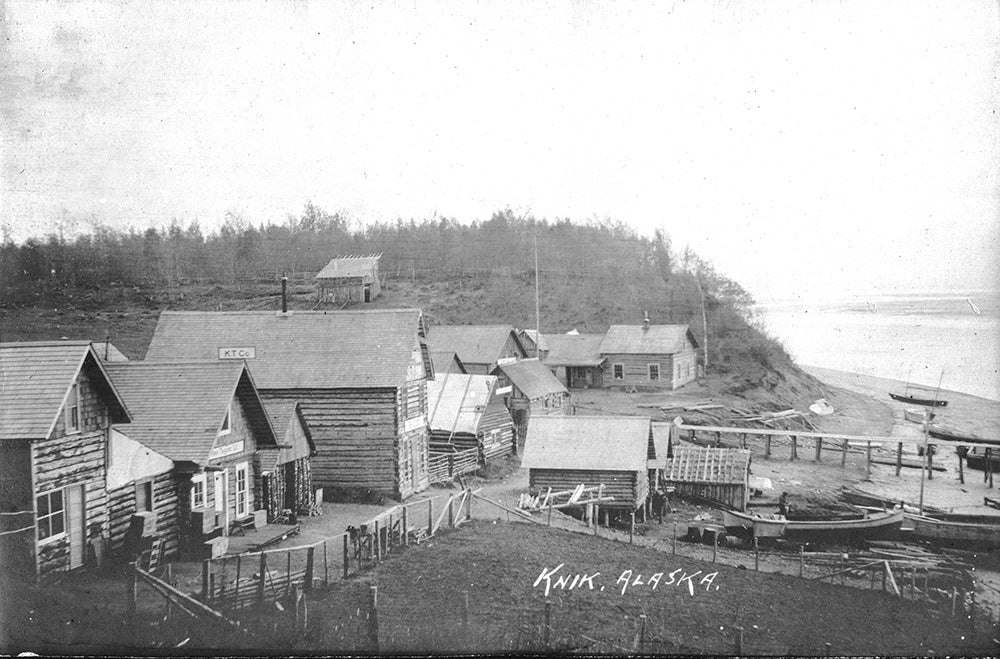 A once thriving community of trappers and miners knik alaska