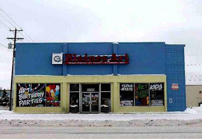 The Royal Pad was upstairs