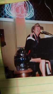 Dad singing in Australia