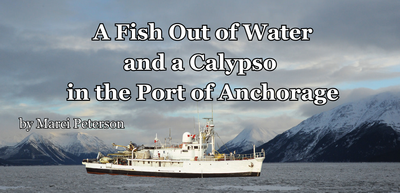 a calypso in the port of anchorage