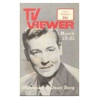 photo of anchorage tv viewer publication featuring tv news anchor dean berg
