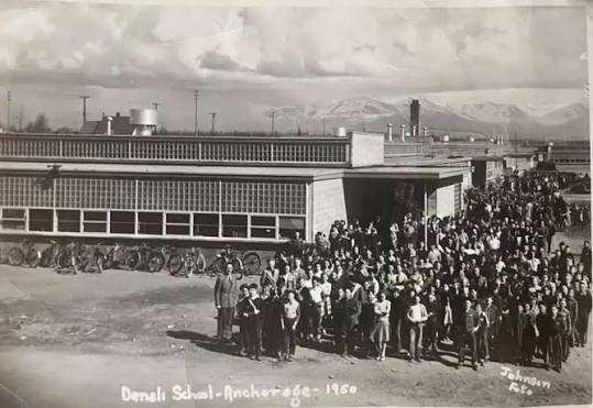 Denali elementary school 1950, in Anchorage, Alaska. your favorite anchorage school teachers