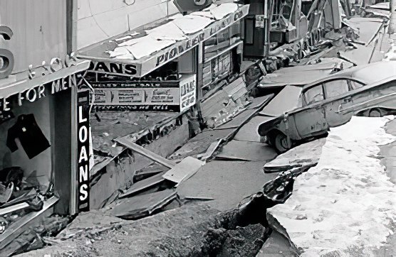 4th avenue sank below street