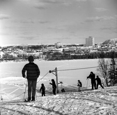 romig hill ski slope 1963